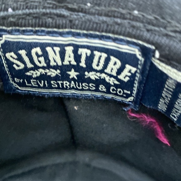 2 Fedora Hats brown/black. Pinch style Levi’s Strauss co. Cotton - Picture 8 of 12